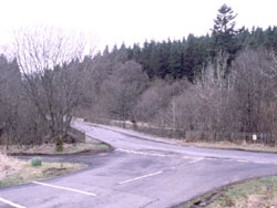 Butteryhaugh Bridge looking south