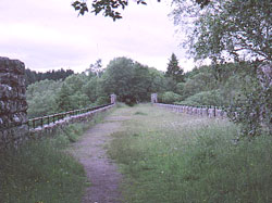 On top of Kielder Viaduct 