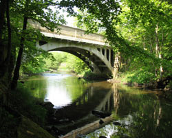 Meldon Bridge looking west