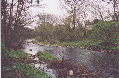 Shotley Bridge - the west footbridge