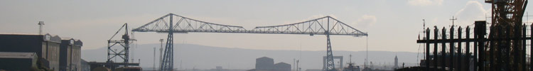 The Transporter Bridge Middlesbrough