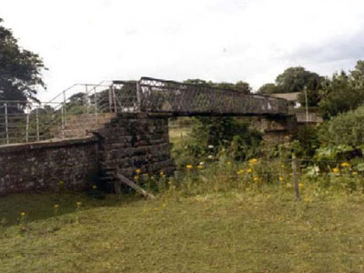Lesbury - former footbridge